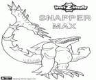 Snapper Max. Invizimals. Los Snappers son corpulentos y torpes y viven en los estuarios de Asia