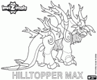 Hilltopper Max. Invizimals. Los Hilltoppers vienen de los bosques de la Europa Central y les gusta la alta montaña