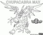 Chupacabra Max. Invizimals La Otra Dimensión. Animal legendario, un vampiro que es mitad murciélago, mitad dragón
