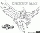 Crooky Max. Invizimals La Otra Dimensión. Invizimal egoísta, manipulador y codicioso, también está loco por las chispas 