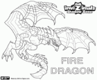 Fire Dragon. Invizimals La otra dimensión. Los dragones que lanzan fuego por la boca han sido temidos desde la antiguedad