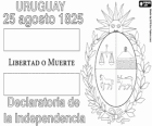 Declaratoria de la Independencia uruguaya. La independencia de Uruguay con respecto al Brasil fue el 25 de agosto de 1825