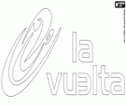 Logo de La Vuelta Ciclista a España, competición ciclista por etapas que se disputa por las carreteras españolas durante tres semanas