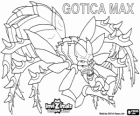 Gotica Max. Invizimals La otra dimensión. Pequeño Invizimal pero con inmenso poder, Gotica es temida por todos en la jungla mejicana