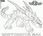 Griffonator Max. Invizimals La otra dimensión. Réptiles que acechan en las orillas de los ríos de la India