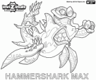 Hammershark Max. Invizimals La otra dimensión. Un gran buscador de perlas y tesoros en las profundidades del océano pacífico
