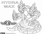 Hydra Max. Invizimals La otra dimensión. Extraña y peligrosa criatura con tres cabezas que convierte en piedra a los que la miran a los ojos
