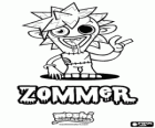 Zommer. Moshi Monsters. Un pequeño Frankenstein