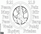 Día Internacional de la Paz. Día Mundial de la Paz. El 21 de septiembre se dedica a la paz y a la ausencia de guerra