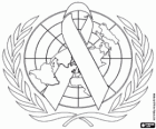 Logo de ONUSIDA o UNAIDS. Programa Conjunto de las Naciones Unidas sobre el VIH/sida