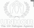 Logo ACNUR, Alto Comisionado de las Naciones Unidas para los Refugiados