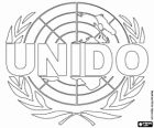 Logo ONUDI, Organización de las Naciones Unidas para el Desarrollo Industrial