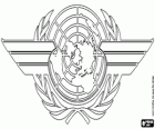Logo OACI, Organización de Aviación Civil Internacional
