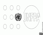 Logo de FPNU, Fondo de Población de las Naciones Unidas