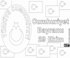 Día de la República de Turquía, 29 de octubre. Conmemora la proclamación de la república en 1923  