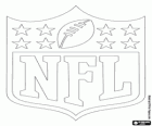 Logo de la NFL. Liga Nacional de Fútbol Americano