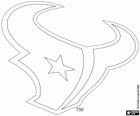 Logo de Houston Texans, equipo de futbol americano de la AFC, división sur, Houston, Texas