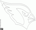 Logo de los Arizona Cardinals, franquicia de fútbol americano de la división oeste de la NFC. Glendale, Arizona