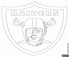 Logo de Oakland Raiders,club de futbol americano de la División Oeste de la AFC, Oakland, California