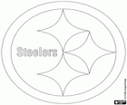 Logo de Pittsburgh Steelers, equipo de fútbol americano de la división norte de la AFC, Pittsburgh, Pensilvania