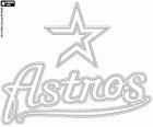 Logo Houston Astros, equipo de béisbol de la Liga Nacional División Central, Houston, Texas