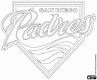 Logo de San Diego Padres, equipo de béisbol de la Liga Nacional División Oeste, San Diego, California