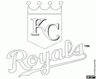 Logo de Kansas City Royals, equipo de béisbol de la Liga Americana División Central, Kansas City, Misuri