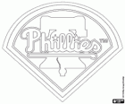 Logo Philadelphia Phillies, equipo de las Grandes Ligas, División Este de la Liga Nacional. Filadelfia, Pensilvania