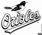 Logo Baltimore Orioles, equipo de beisbol en la División Este de la Liga Americana, Baltimore, Maryland