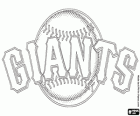 Logo San Francisco Giants, equipo de beisbol de la Liga Nacional División Oeste, San Francisco, California