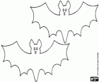 Murciélagos para la celebración del Halloween
