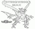 Stingwing Max. Invizimals La otra dimensión. El primer Invizimal que capturó Kenichi, un atractivo y peligroso insecto