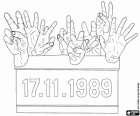 Día de la Lucha por la libertad y la democracia, República Checa el 17 noviembre en conmemoración de la Revolución de Terciopelo de 1989