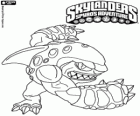 Skylander Terrafin, el campeón de boxeo. Skylanders Tierra