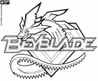 Logo de Beyblade con el dragón