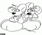 Diddl y Diddlina, la pareja de ratones enamorados