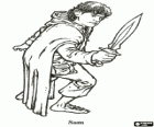 El hobbit Sam, Samwise Gamgee, compañero de aventuras de Frodo