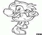 Amy Rose, la eriza hembra que dice ser la novia de Sonic