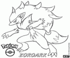 Zoroark, este pokémon parecido a un zorro es la evolución de Zorua