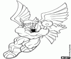 El Hombre Halcón o Hawkman, superhéroe de los cómics de DC