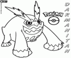 Darmanitan, Pokémon de fuego. Evoluciona desde Darumka