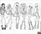 Rompecabezas de las chicas de Monster High