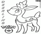 Deerling, Shikijika en japonès. El Pokémon Estacional, su color cambia dependiendo de la estación. Evoluciona a Sawsbuck