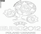 Logo Eurocopa 2012. Polonia y Ucrania UEFA EURO 2012