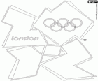 Logo Juegos Olímpicos Londres 2012. Juegos de la XXX Olimpiada