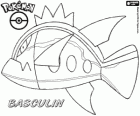 Basculin, Bassrao en japonés, un pez coloreado Pokémon
