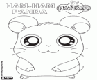 Panda, el Ham-Ham carpintero o constructor de Hamtaro