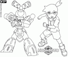 Ikki con Metabee, su Medabot