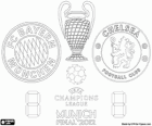 Bayern Munich vs Chelsea FC. Final UEFA Champions League 2011-2012. Allianz Arena, Munich, Alemania 