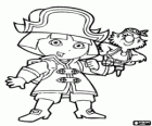 Dora la exploradora, la capitana pirata